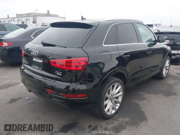 2015 Audi Q3 Premium Plus with VIN WA1EFCFS8FR002771, listed as a IAAI auction lot 42408746 with 115,564 mi miles and . Bid and sale history available at DreamBid. Image 4.