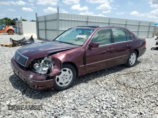 2001 Lexus LS 430 z VIN JTHBN30F410026620, wystawiony jako Copart lot #56330185 z przebiegiem 98 650 mil mil oraz Szkoda całkowita • Salvage title. Historia ofert i sprzedaży dostępna na DreamBid. Obrazek 1.