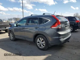 2013 Honda CR-V EX-L with VIN 5J6RM3H71DL019251, listed as a Copart auction lot 51737695 with 102,828 mi miles and Salvage Title. Bid and sale history available at DreamBid. Image 2.