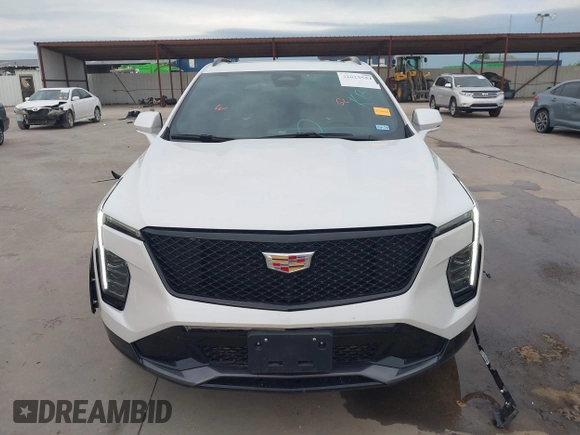 2024 Cadillac XT4 FWD Sport with VIN 1GYFZER42RF246488, listed as a IAAI auction lot 42029551 with 6,476 mi miles and . Bid and sale history available at DreamBid. Image 6.