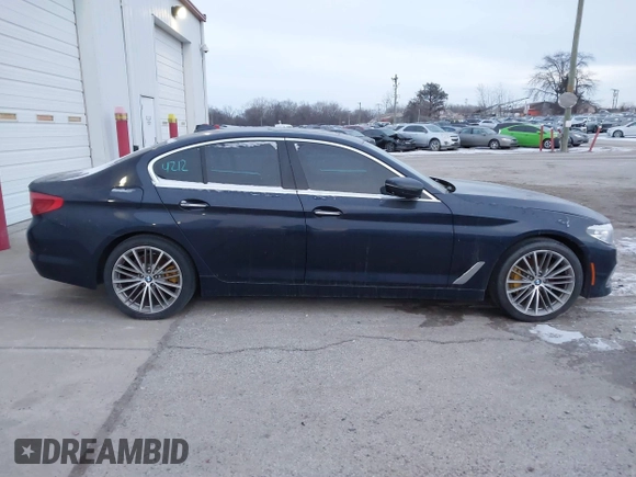 2017 BMW 5 Series 530i xDrive with VIN WBAJA7C30HG904995, listed as a IAAI auction lot 41428716 with 89,501 mi miles and . Bid and sale history available at carsss.com. Image 13.