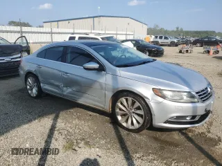 2013 Volkswagen CC VR6 Lux with VIN WVWHU7ANXDE506826, listed as a Copart auction lot 69210914 with 125,754 mi miles and Salvage Title. Bid and sale history available at carsss.com. Image 4.