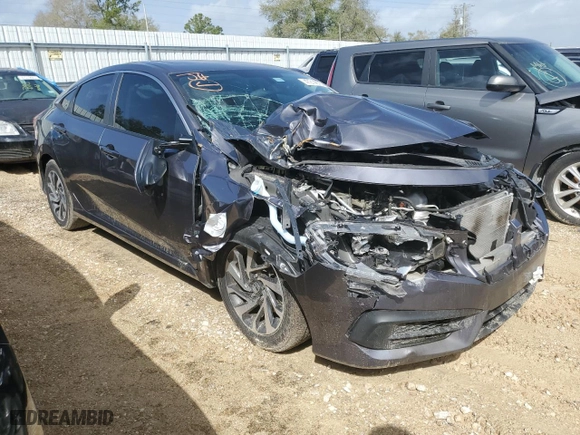 2017 Honda Civic Sedan EX with VIN 19XFC2F76HE026767, listed as a Copart auction lot 47216875 with 81,324 mi miles and Salvage Title. Bid and sale history available at carsss.com. Image 4.
