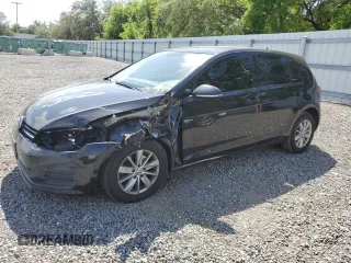 2016 Volkswagen Golf TSI S z VIN 3VW217AU3GM007769, wystawiony jako Copart lot #50872125 z przebiegiem 128 817 mil mil oraz Szkoda całkowita • Salvage title. Historia ofert i sprzedaży dostępna na DreamBid. Obrazek 1.
