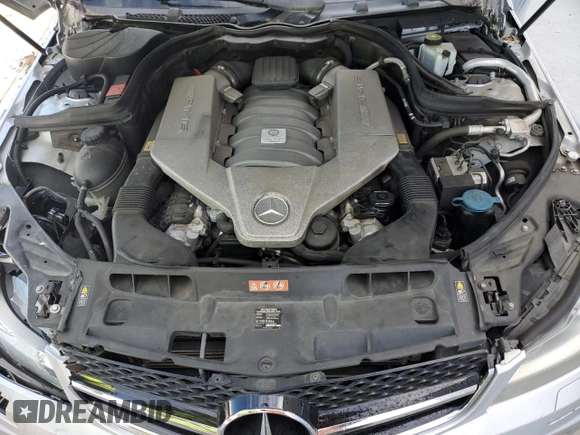 2012 Mercedes-Benz C 63 AMG with VIN WDDGF7HB1CA708788, listed as a Copart auction lot 46233845 with 164,262 mi miles and Salvage Title. Bid and sale history available at carsss.com. Image 11.