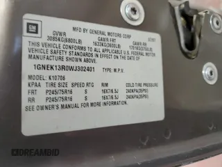 1998 Chevrolet Tahoe z VIN 1GNEK13R0WJ302401, wystawiony jako Copart lot #47196925 z przebiegiem 202 595 mil mil oraz Szkoda całkowita • Salvage title. Historia ofert i sprzedaży dostępna na DreamBid. Obrazek 14.