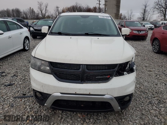 2016 Dodge Journey Crossroad z VIN 3C4PDCGG7GT220580, wystawiony jako Copart lot #77991324 z przebiegiem 156 202 mil mil oraz Czysty tytuł • Clean title. Historia ofert i sprzedaży dostępna na DreamBid. Obrazek 5.