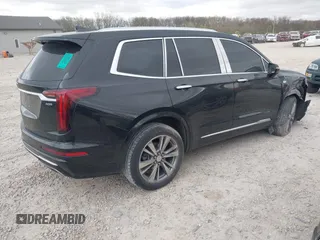 2021 Cadillac XT6 Premium Luxury with VIN 1GYKPDRS2MZ141406, listed as a IAAI auction lot 42014495 with 62,929 mi miles and . Bid and sale history available at DreamBid. Image 4.