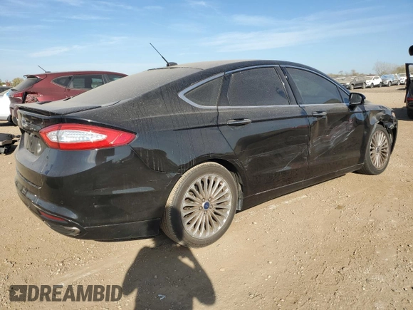 2016 Ford Fusion Titanium with VIN 3FA6P0K98GR319289, listed as a Copart auction lot 77114294 with 123,586 mi miles and Salvage Title. Bid and sale history available at DreamBid. Image 3.