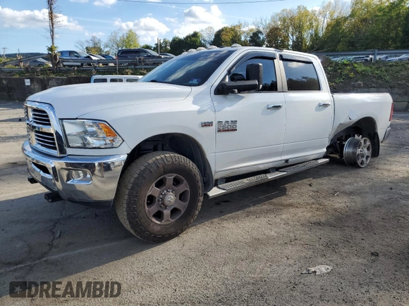 2018 Ram 2500 Big Horn with VIN 3C6TR5DT8JG260719, listed as a Copart auction lot 73883074 with 107,268 mi miles and Salvage Title. Bid and sale history available at carsss.com. Image 1.