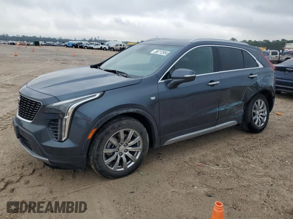2021 Cadillac XT4 AWD Premium Luxury with VIN 1GYFZDR45MF004541, listed as a Copart auction lot 86712954 with 70,990 mi miles and Salvage Title. Bid and sale history available at carsss.com. Image 1.