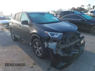 2018 Toyota RAV4 XLE with VIN 2T3WFREV2JW483635, listed as a IAAI auction lot 41856177 with 94,710 mi miles. Bid and sale history available at carsss.com. Image 1.