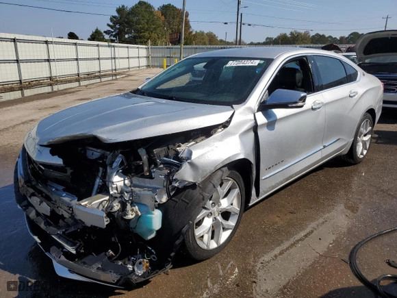 2018 Chevrolet Impala Premier with VIN 2G1125S35J9160796, listed as a Copart auction lot 77984374 with 220,552 mi miles and Salvage Title. Bid and sale history available at carsss.com. Image 1.