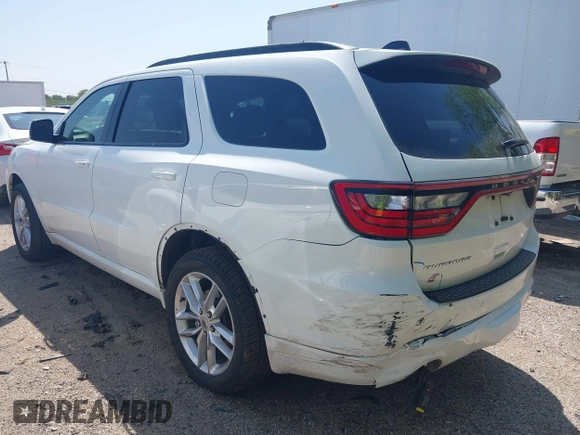 2023 Dodge Durango GT with VIN 1C4RDJDG6PC603410, listed as a IAAI auction lot 41911779 with 41,410 mi miles and . Bid and sale history available at DreamBid. Image 3.