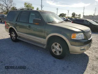 2005 Ford Expedition Eddie Bauer z VIN 1FMPU17525LA52922, wystawiony jako Copart lot #51139415 z przebiegiem 141 248 mil mil oraz Szkoda całkowita • Salvage title. Historia ofert i sprzedaży dostępna na DreamBid. Obrazek 4.