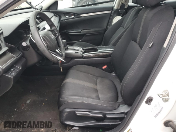 2019 Honda Civic Sedan LX with VIN 2HGFC2F6XKH517718, listed as a Copart auction lot 87000454 with 85,650 mi miles and Non Repairable. Bid and sale history available at carsss.com. Image 7.