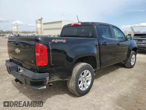 2019 Chevrolet Colorado 4WD LT z VIN 1GCGTCEN1K1117207, wystawiony jako Copart lot #51708785 z przebiegiem 124 235 mil mil oraz Szkoda całkowita • Salvage title. Historia ofert i sprzedaży dostępna na DreamBid. Obrazek 3.