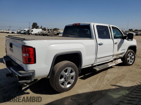 2017 GMC Sierra 2500HD SLT with VIN 1GT12TEY7HF231579, listed as a Copart auction lot 68605844 with 172,502 mi miles and Salvage Title. Bid and sale history available at carsss.com. Image 3.