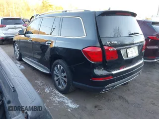 2016 Mercedes-Benz GL with VIN 4JGDF6EE6GA622688, listed as a IAAI auction lot 41283307 with 82,776 mi miles. Bid and sale history available at carsss.com. Image 3.