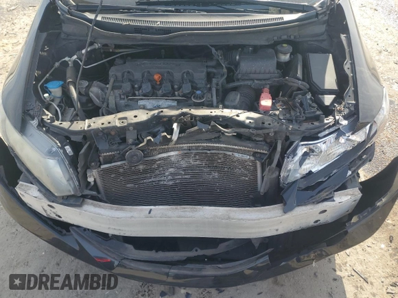 2015 Honda Civic Sedan LX with VIN 19XFB2F55FE259442, listed as a Copart auction lot 43246975 with 87,205 mi miles and Salvage Title. Bid and sale history available at carsss.com. Image 11.