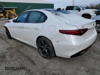 2019 Alfa Romeo Giulia Ti Sport with VIN ZARFANBN8K7604490, listed as a Copart auction lot 66973182 with 0 mi miles. Bid and sale history available at carsss.com. Image 2.