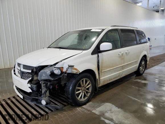 2014 Dodge Grand Caravan R/T with VIN 2C4RDGEG7ER183064, listed as a Copart auction lot 87761485 with 181,618 mi miles and Salvage Title. Bid and sale history available at DreamBid. Image 1.