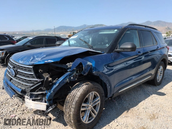 2022 Ford Explorer XLT with VIN 1FMSK7DH5NGB05915, listed as a Copart auction lot 60326295 with Not provided miles and Salvage title. Bid and sale history available at DreamBid. Image 1.