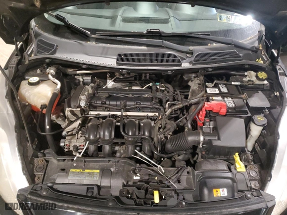 2012 Ford Fiesta SE with VIN 3FADP4EJ7CM131357, listed as a Copart auction lot 53431905 with 189,869 mi miles and Salvage Title. Bid and sale history available at carsss.com. Image 11.