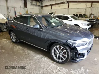 2021 BMW X6 xDrive40i z VIN 5UXCY6C07M9G36292, wystawiony jako Copart lot #44364665 z przebiegiem 86 359 mil mil oraz Szkody całkowita. Historia ofert i sprzedaży dostępna na DreamBid. Obrazek 4.