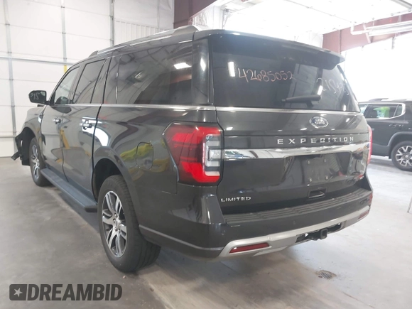 2024 Ford Expedition Max Limited z VIN 1FMJK2A8XREA35526, wystawiony jako IAAI lot #42685052 z przebiegiem 39 011 mil mil oraz . Historia ofert i sprzedaży dostępna na DreamBid. Obrazek 3.