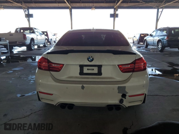 2015 BMW M4 with VIN WBS3R9C59FK332331, listed as a Copart auction lot 39366133 with 120,236 mi miles. Bid and sale history available at carsss.com. Image 6.