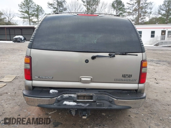2002 Chevrolet Tahoe LT with VIN 1GNEC13Z22J256805, listed as a IAAI auction lot 41302460 with 249,578 mi miles and . Bid and sale history available at DreamBid. Image 16.