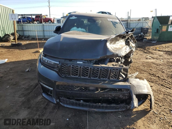 2024 Jeep Grand Cherokee Summit with VIN 1C4RJKET0R8522712, listed as a Copart auction lot 44196325 with Not provided miles and Salvage title. Bid and sale history available at DreamBid. Image 5.