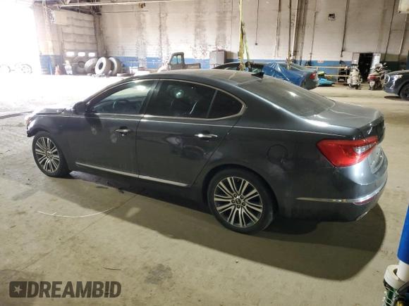 2016 Kia Cadenza Premium with VIN KNALN4D71G5211120, listed as a Copart auction lot 41985345 with 103,793 mi miles and Clean Title. Bid and sale history available at carsss.com. Image 2.