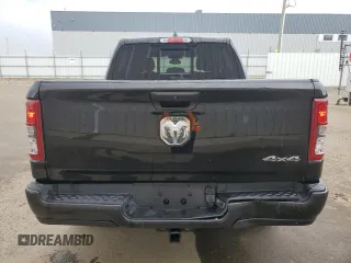 2024 Ram 1500 Tradesman z VIN 1C6SRFGT8RN212220, wystawiony jako Copart lot #59548525 z przebiegiem 64 164 mil mil oraz Czysty tytuł • Clean title. Historia ofert i sprzedaży dostępna na DreamBid. Obrazek 6.