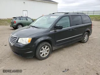 2010 Chrysler Town & Country Touring with VIN 2A4RR5D17AR110025, listed as a Copart auction lot 53467875 with 183,919 mi miles and Clean Title. Bid and sale history available at carsss.com. Image 1.