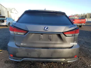 2021 Lexus RX with VIN 2T2YGMDA5MC058704, listed as a Copart auction lot 81347274 with 52,338 mi miles and Salvage Title. Bid and sale history available at carsss.com. Image 6.