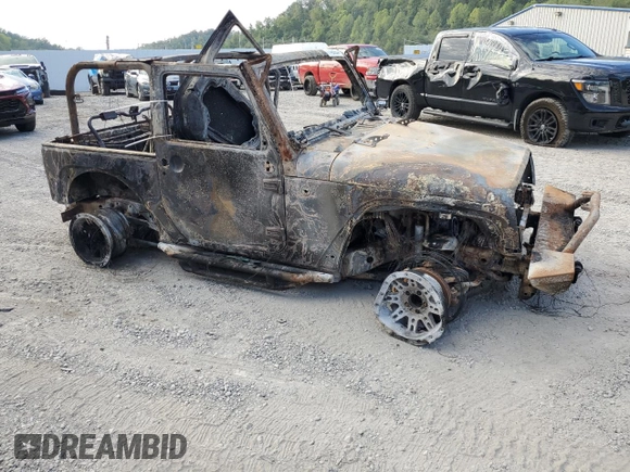 2010 Jeep Wrangler Rubicon with VIN 1J4BA6D17AL142030, listed as a Copart auction lot 76620274 with Not provided miles and Clean title. Bid and sale history available at DreamBid. Image 4.