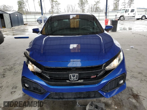 2019 Honda Civic Si z VIN 2HGFC3A53KH754944, wystawiony jako Copart lot #46032245 z przebiegiem 56 706 mil mil oraz Szkoda całkowita • Salvage title. Historia ofert i sprzedaży dostępna na DreamBid. Obrazek 5.