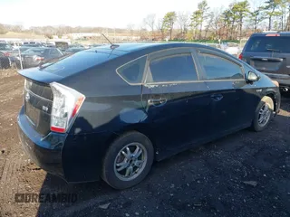 2011 Toyota Prius I with VIN JTDKN3DU6B5301063, listed as a IAAI auction lot 41858696 with 999,999 mi miles. Bid and sale history available at carsss.com. Image 4.