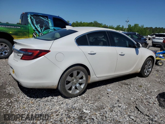 2017 Buick Regal Premium II with VIN 2G4GR5GX9H9127380, listed as a Copart auction lot 52351905 with 132,678 mi miles and Salvage Title. Bid and sale history available at carsss.com. Image 3.