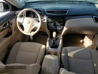 2015 Nissan Rogue SV with VIN KNMAT2MTXFP508634, listed as a Copart auction lot 52416055 with 143,703 mi miles and Salvage Title. Bid and sale history available at carsss.com. Image 8.
