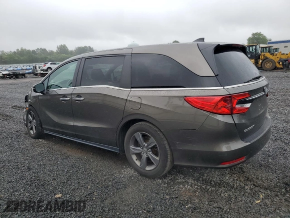 2022 Honda Odyssey EX z VIN 5FNRL6H57NB033507, wystawiony jako Copart lot #60975875 z przebiegiem 82 836 mil mil oraz Szkoda całkowita • Salvage title. Historia ofert i sprzedaży dostępna na DreamBid. Obrazek 2.
