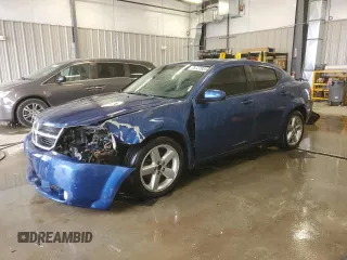 2010 Dodge Avenger R/T with VIN 1B3CC5FV2AN163744, listed as a Copart auction lot 75727934 with 190,812 mi miles and Clean Title. Bid and sale history available at carsss.com. Image 1.