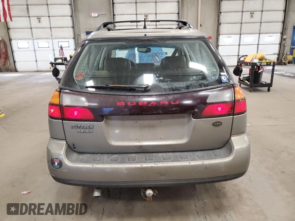 2004 Subaru Legacy Outback L.L. Bean with VIN 4S3BH806547632901, listed as a Copart auction lot 49159695 with 281,045 mi miles and Salvage title. Bid and sale history available at DreamBid. Image 6.