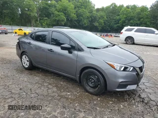 2021 Nissan Versa S with VIN 3N1CN8DVXML809648, listed as a Copart auction lot 58293085 with 62,622 mi miles and Salvage title. Bid and sale history available at DreamBid. Image 4.