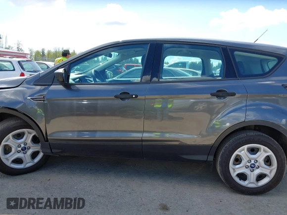 2017 Ford Escape S with VIN 1FMCU0F76HUC38828, listed as a IAAI auction lot 42100492 with 48,541 mi miles. Bid and sale history available at carsss.com. Image 14.