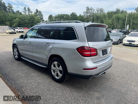 2017 Mercedes-Benz GLS 450 with VIN 4JGDF6EE6HA746672, listed as a Copart auction lot 63854425 with 136,953 mi miles and Clean title. Bid and sale history available at DreamBid. Image 3.