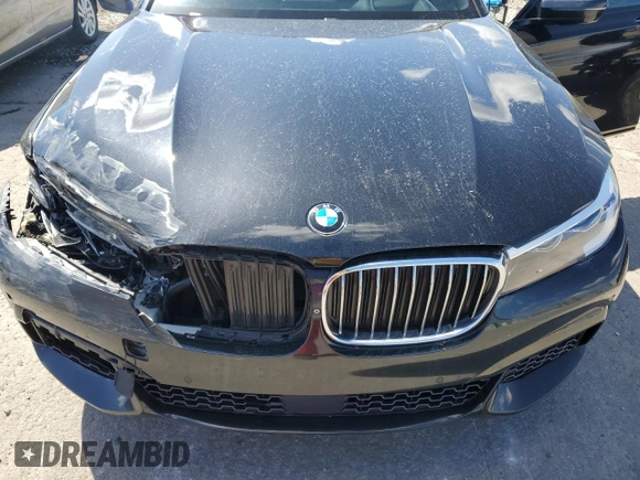 2017 BMW 7 Series 740e xDrive iPerformance with VIN WBA7J2C33HG497980, listed as a Copart auction lot 50244384 with 115,728 mi miles. Bid and sale history available at carsss.com. Image 11.