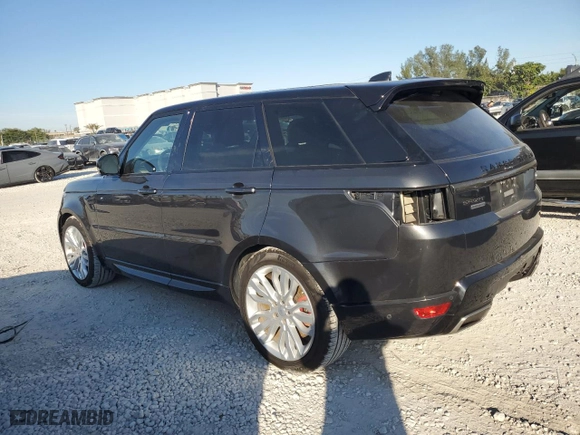 2018 Land Rover Range Rover Sport Autobiography with VIN SALWV2RE6JA804202, listed as a Copart auction lot 87757345 with 41,281 mi miles and Salvage Title. Bid and sale history available at carsss.com. Image 2.